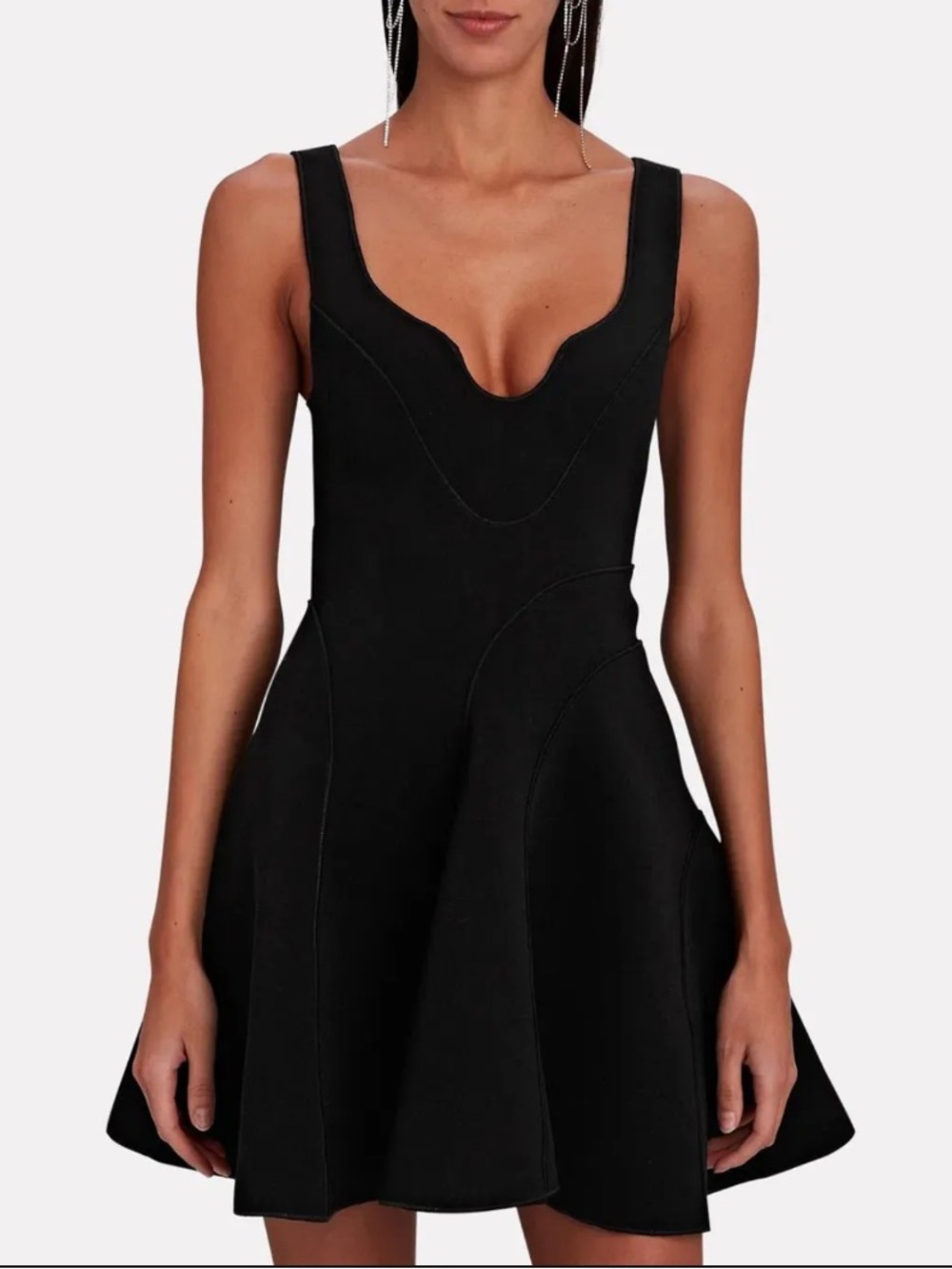 Acler Black Mini Dress